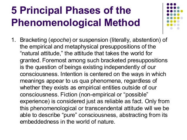 husserl constitution phenomenology for dummies